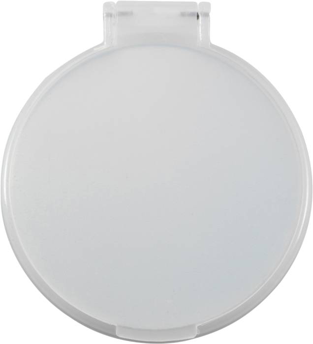 DRIL vreckové zrkadielko, biela