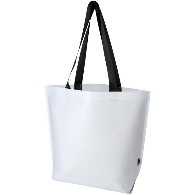 Duo veľká nákupná taška z recykl. GRS s dvojitou lamináciou, 30 l, biela Duo veľká nákupná taška z recykl. GRS s dvojitou lamináciou, 30 l, biela