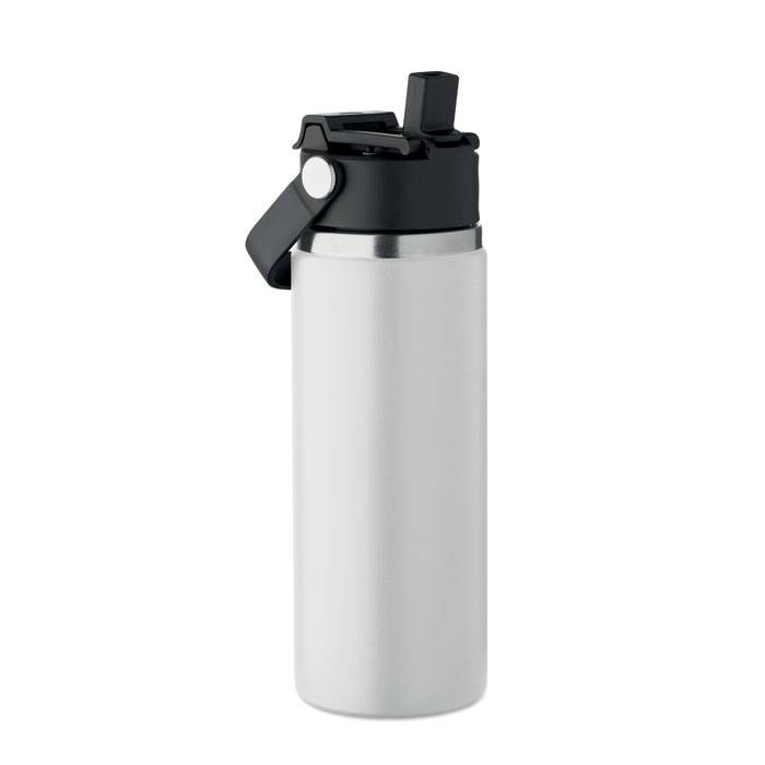 Dvojstenná fľaša 500 ml, biela