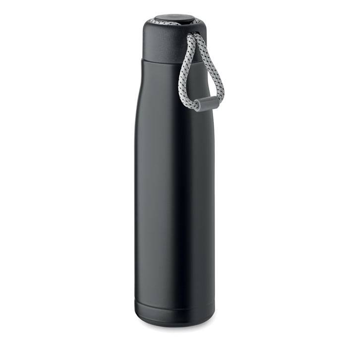 Dvojstenná fľaša 500 ml, čierna