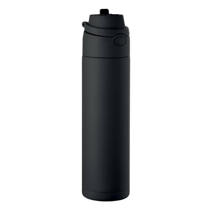 Dvojstenná fľaša 500 ml, čierna