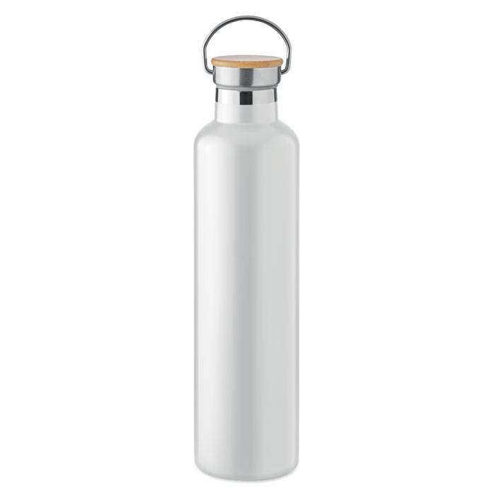 Dvojstenná fľaša 750ml, biela