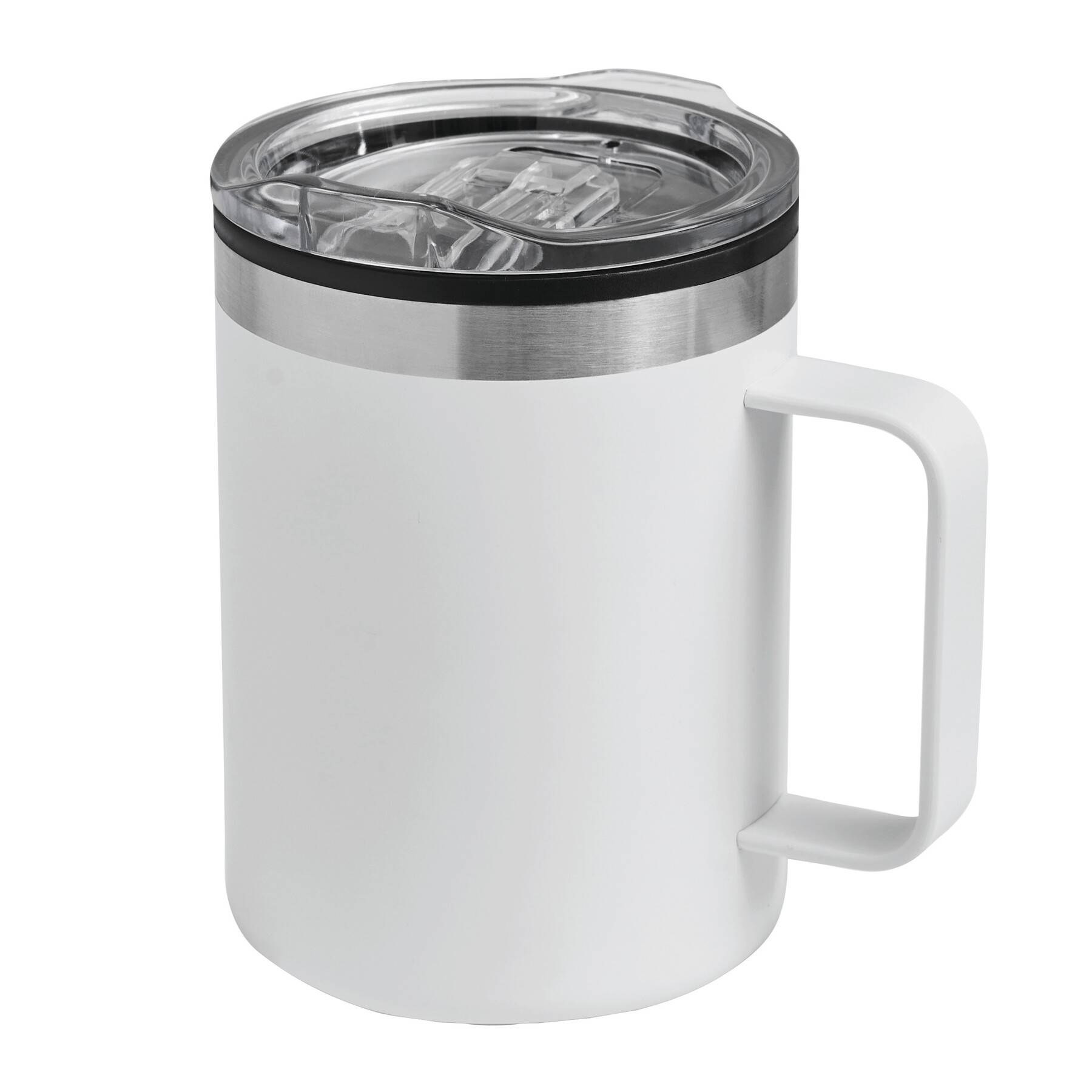 Dvojstenný cestovný hrnček STYLEMUG, biela