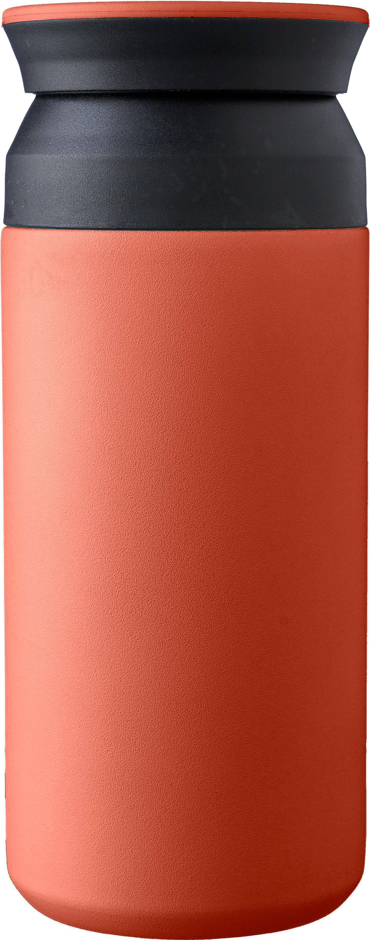 Dvojstenný hrnček na pitie z nehrdzavejúcej ocele (350 ml) Gwen, červená Burgundy