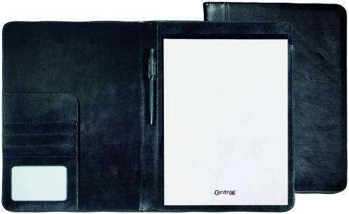 EBONY konferenčné dosky A4 s blokom, čierna