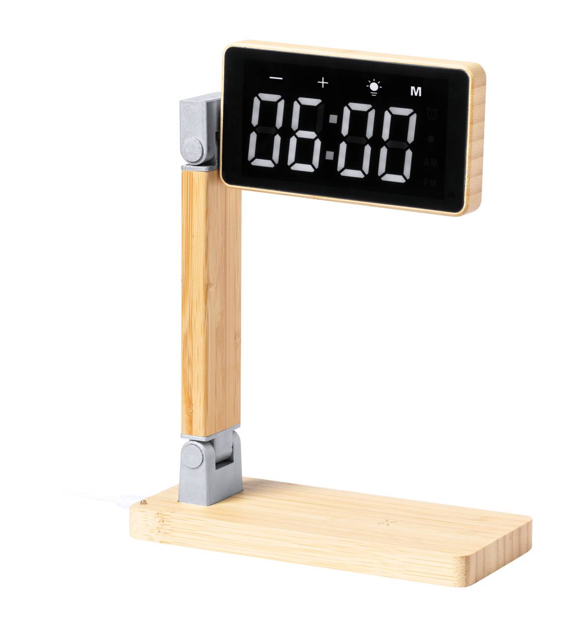 Edres multifunkční stolní lampa, hnědá