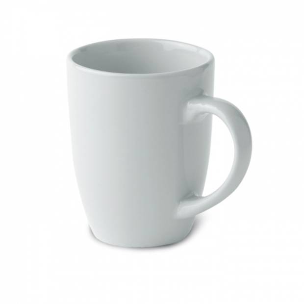 Elegantný keramický hrnček v krabičke, biela Elegantný keramický hrnček v krabičke, biela