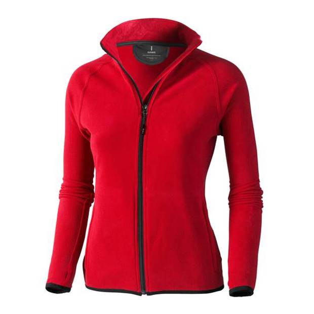 ELEVATE BROSSARD MICRO FLEECE LADIES JACKET červená M ELEVATE BROSSARD MICRO FLEECE LADIES JACKET červená M