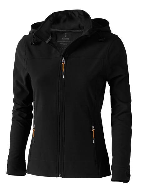ELEVATE LANGLEY LADIES SOFTSHELL JACKET čierna L