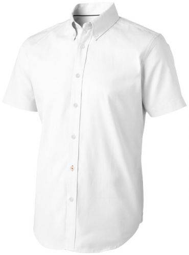 ELEVATE MANITOBA SHORT SLEEVE SHIRT biela XXXL