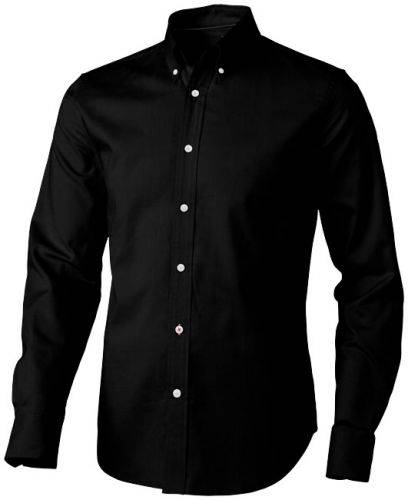 ELEVATE VAILLANT LONG SLEEVE SHIRT čierna M
