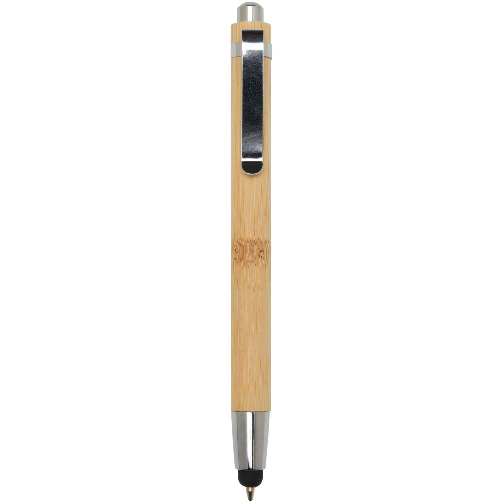 Elm guľôčkové pero z bambusu, hnedá Natural