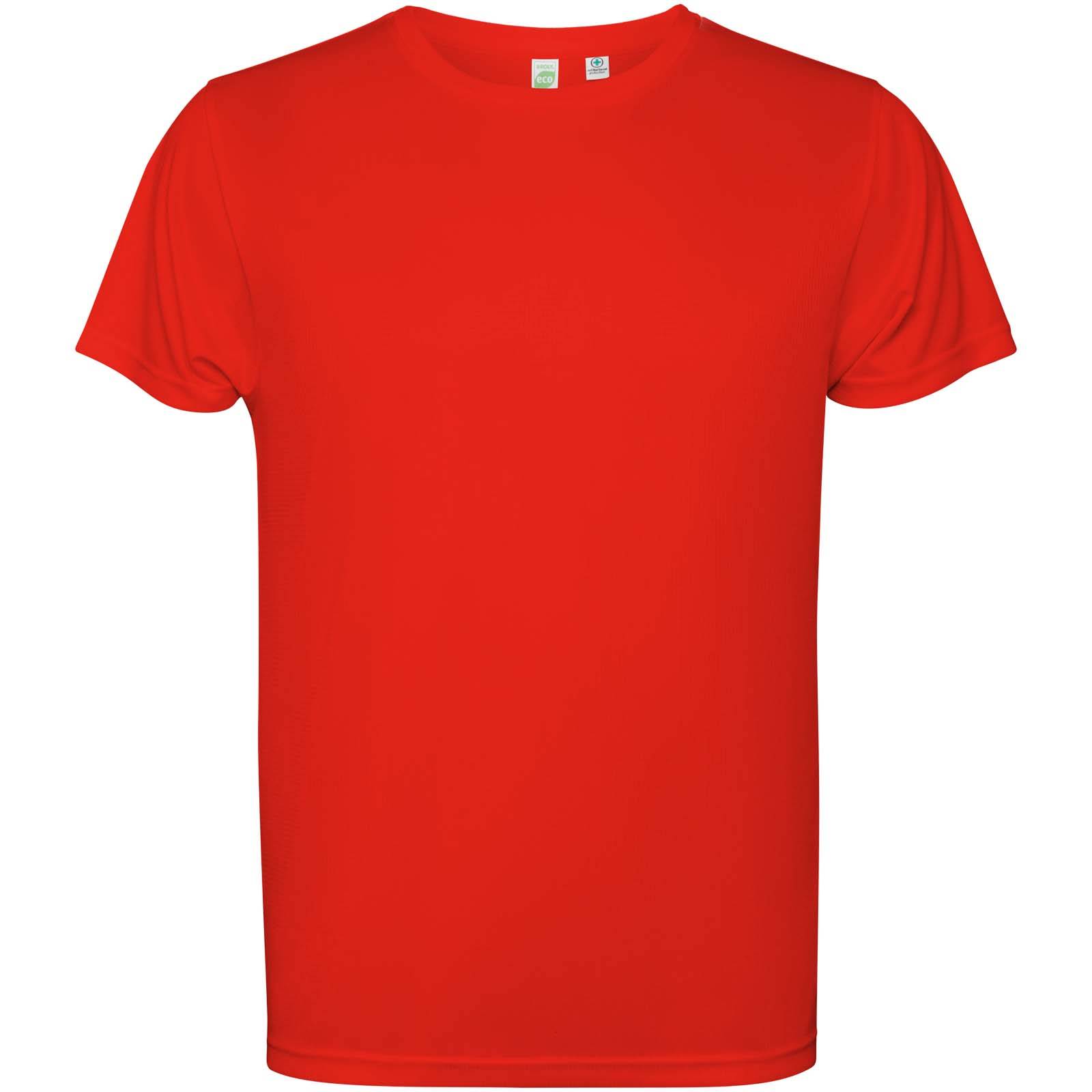 Estoril short sleeve kids t-shirt, červená, 12