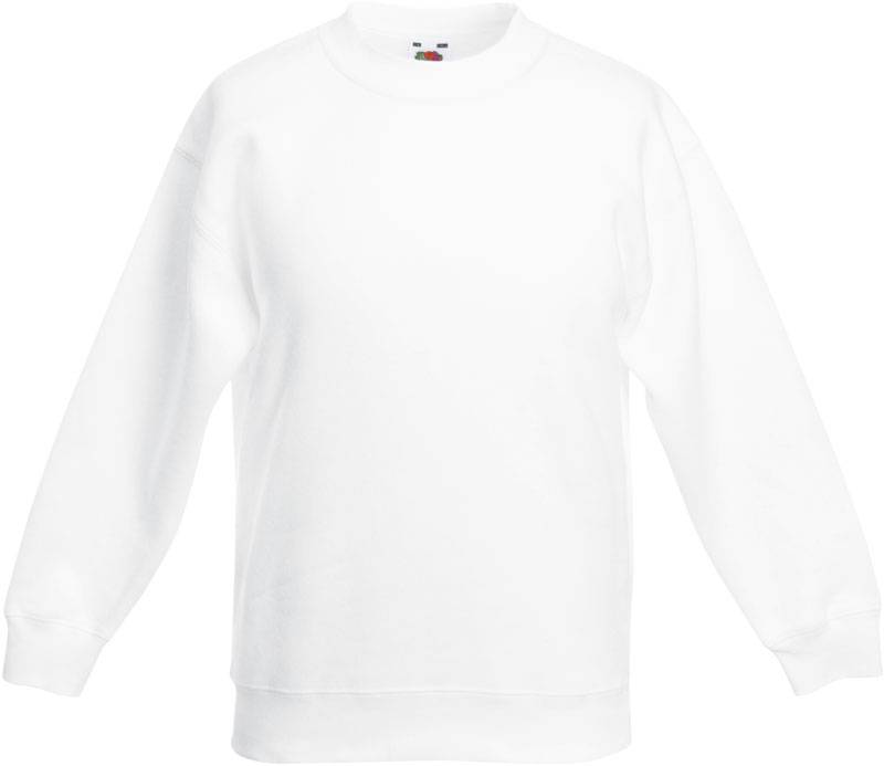 F.O.L. | Classic Kids Set-In Sweat, Detská mikina, biela, 104