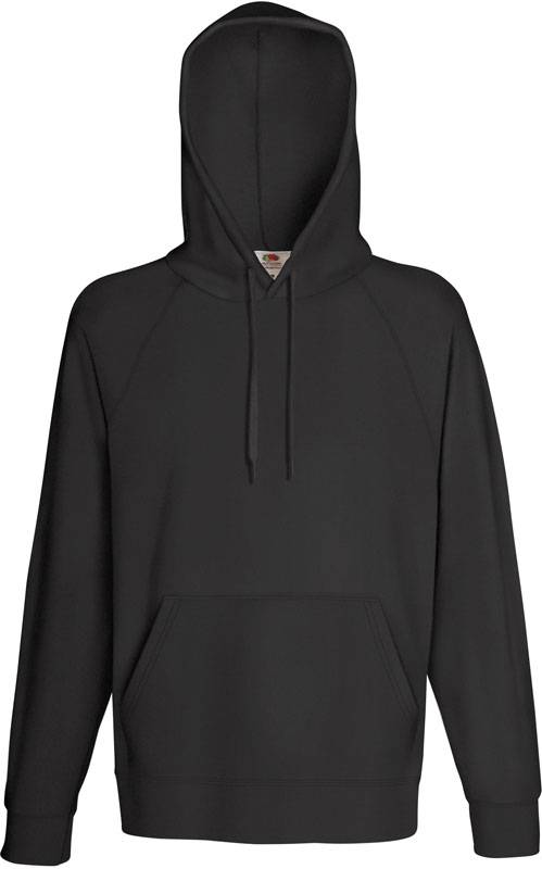 F.O.L. | Lightweight Hooded Sweat, Pánska raglánová mikina s kapucňou, sivá Light Graphite, L