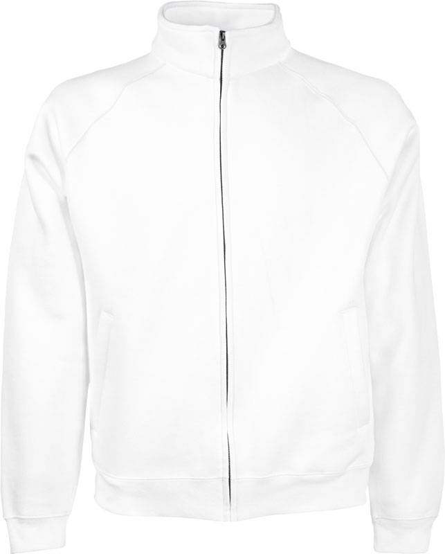 F.O.L. | Premium Sweat Jacket, Mikina, biela, XL