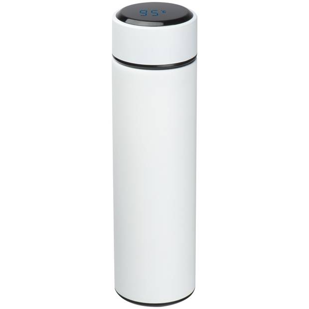 FAGASTA dvoustěnná termoska s LED displejem, 450ml, bílá FAGASTA dvoustěnná termoska s LED displejem, 450ml, bílá