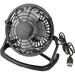 Obrázek k produktu FANUS plastový stolní ventilátor s připojením USB, černá