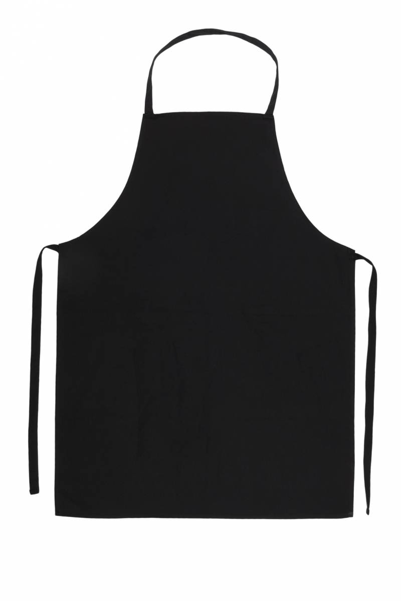 FARPY bavlnená zástera, čierna