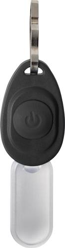 FEDERIKO svietidlo s klipom k pripnutiu na zips, čierna