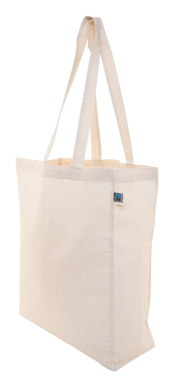 Fertote Plus Fairtrade nákupná taška, hnedá natural
