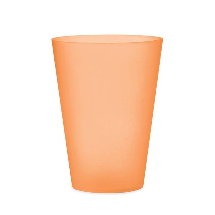 transparentná oranžová