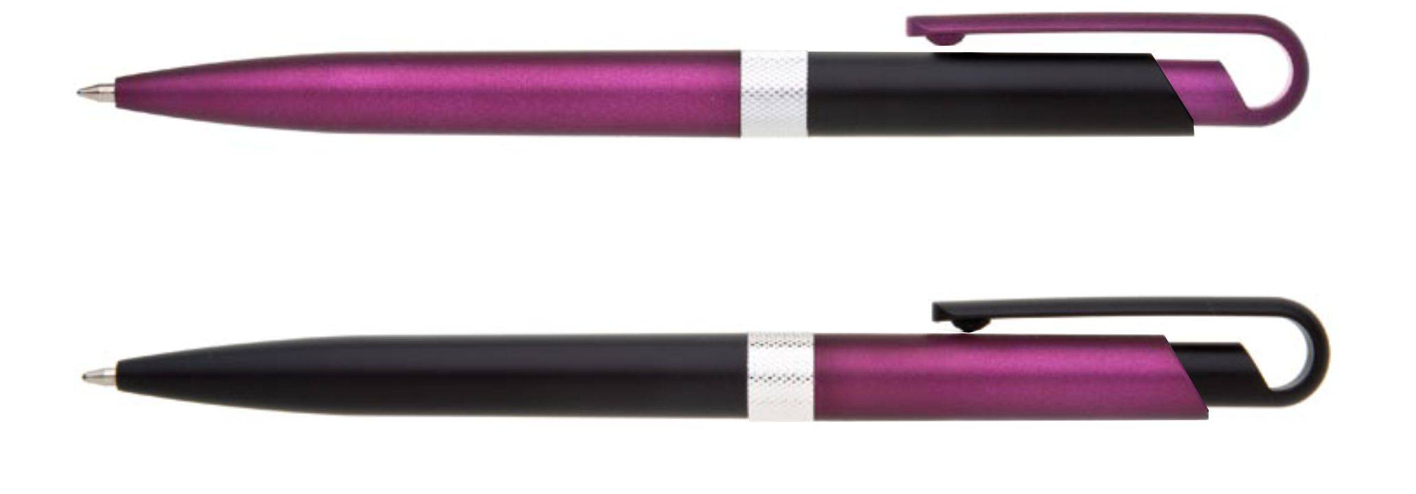 čierna - fialová Purple
