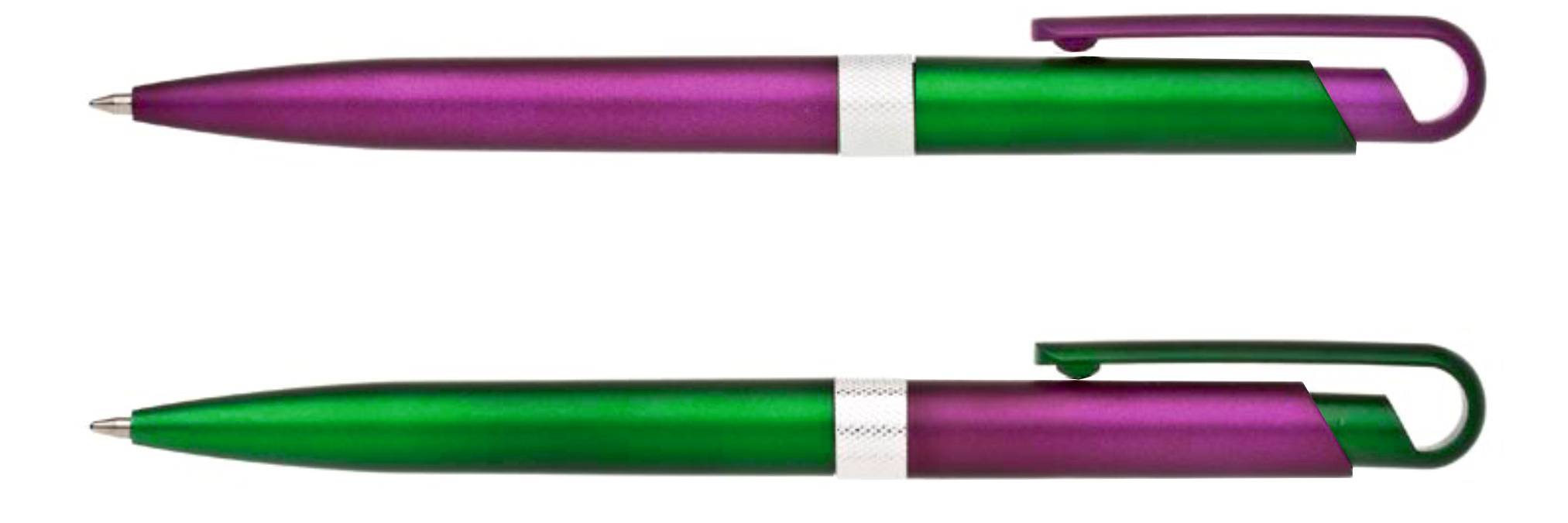 zelená - fialová Purple