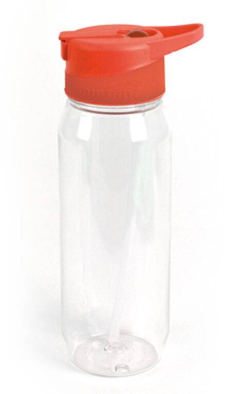 Fľaša na pitie 0,5l, červená