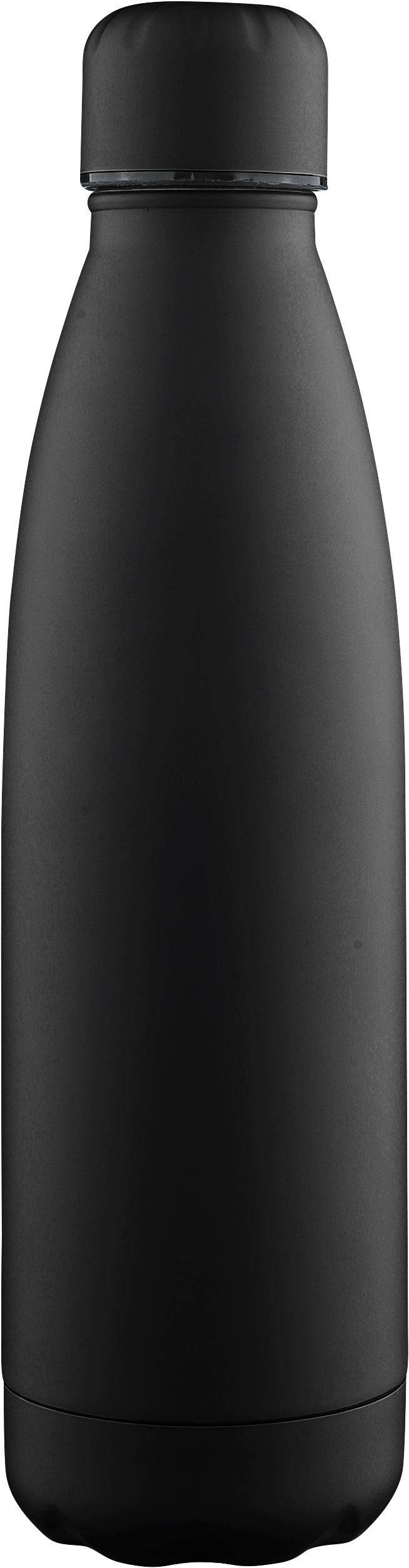 Fľaša na pitie s dvojitou stenou 500 ml Sunny, čierna