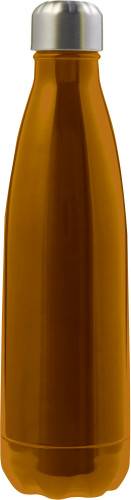 Fľaša na vodu jednostenná, objem 650ml, oranžová