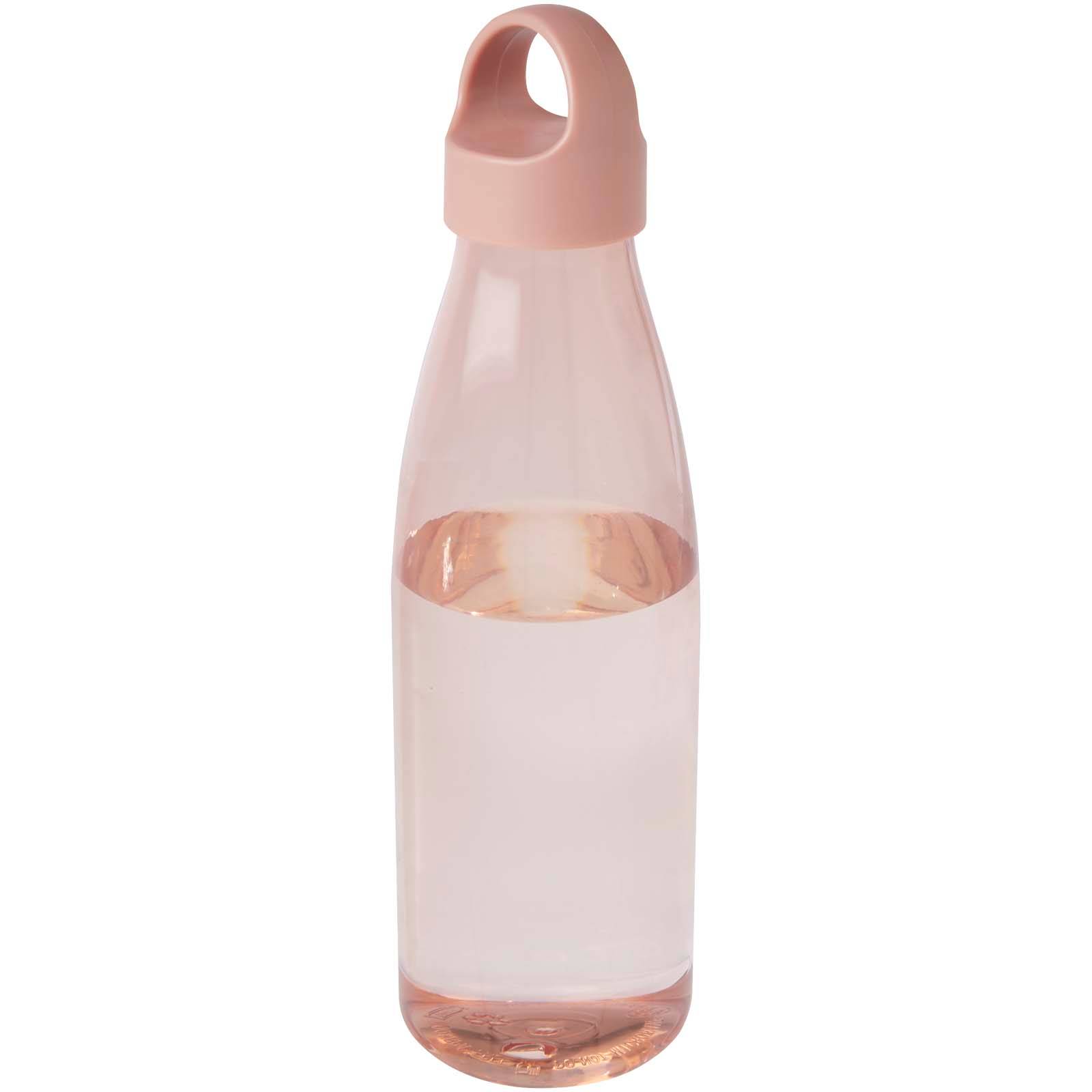 Fľaša na vodu z recyklovaného plastu s objemom 800 ml Bergen, ružová Dusty