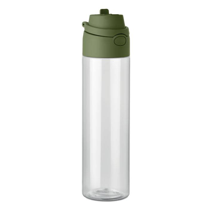Fľaša RPET 700 ml, zelená Dark