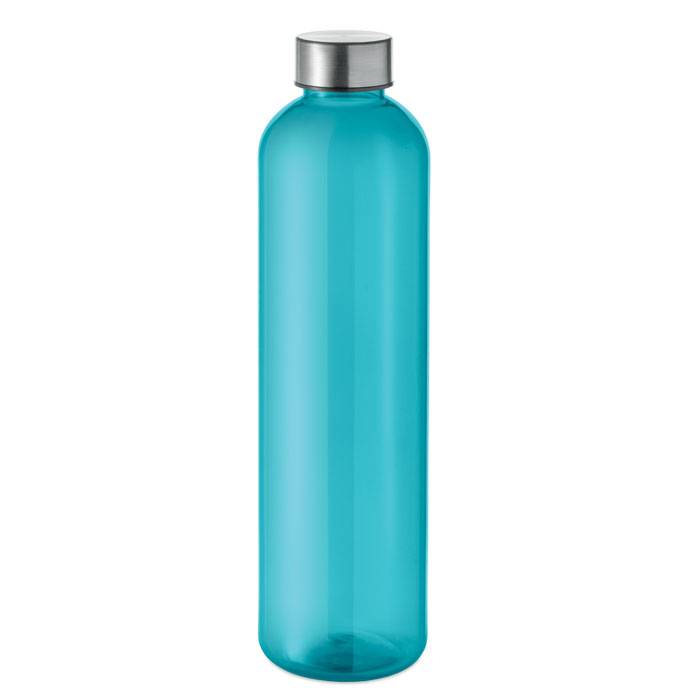 Fľaša z RPET 1000ml, modrá transparentná