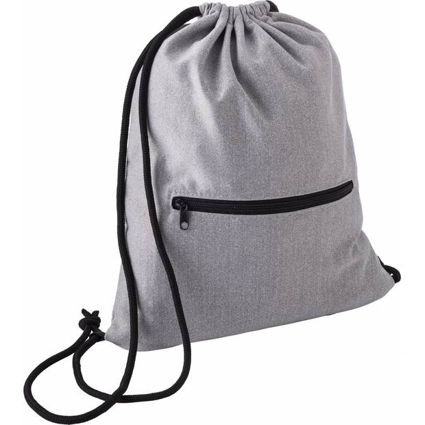 Fleecový sťahovacie batoh s vreckom Fleecový sťahovacie batoh s vreckom