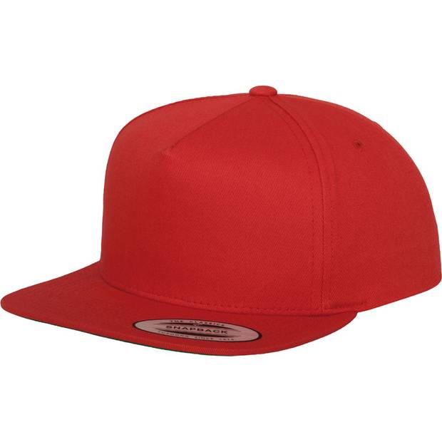 Flexfit | 6007, 5 panelová Snapback šiltovka, červená Flexfit | 6007, 5 panelová Snapback šiltovka, červená
