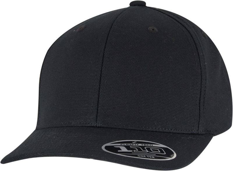 Flexfit | 9293, 6 panelová Snapback šiltovka "Curved", čierna, onesize