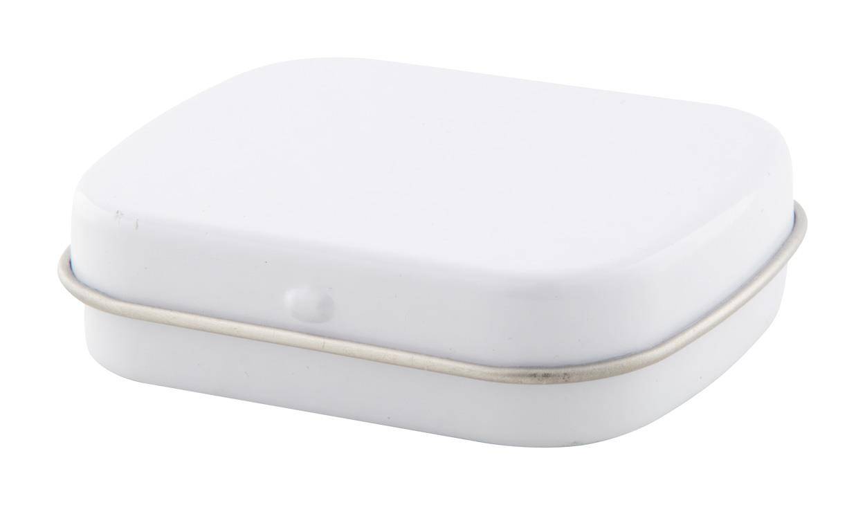 Flickies krabička s mátovými bonbóny, bílá