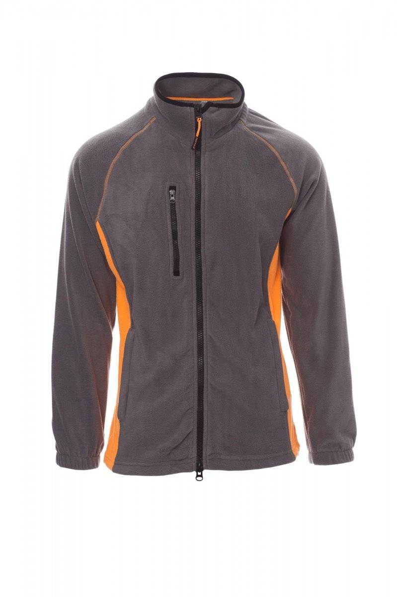 sivá steel - oranžová