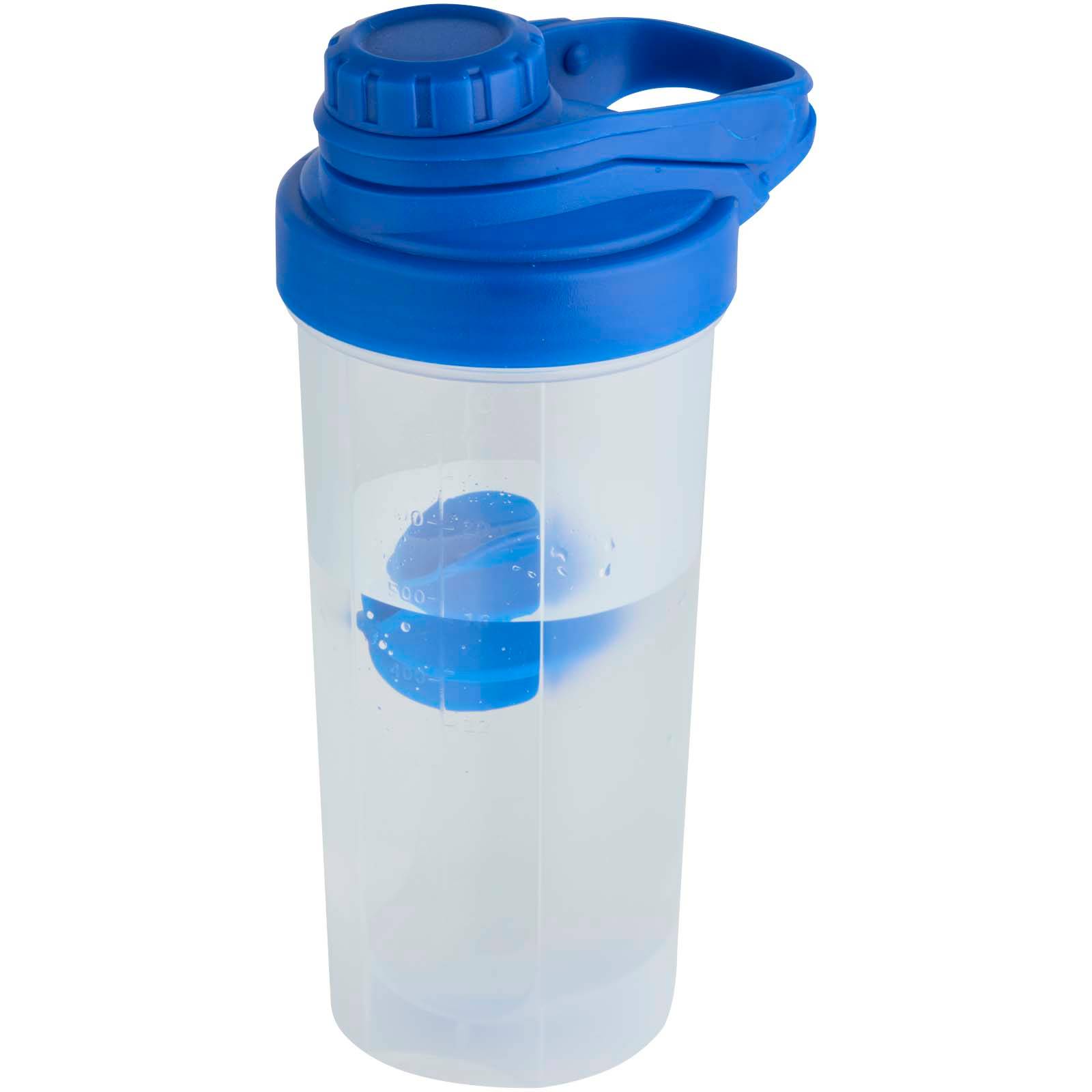 Forza športová fľaša s objemom 700 ml s šejkrovou guličkou, modrá Royal