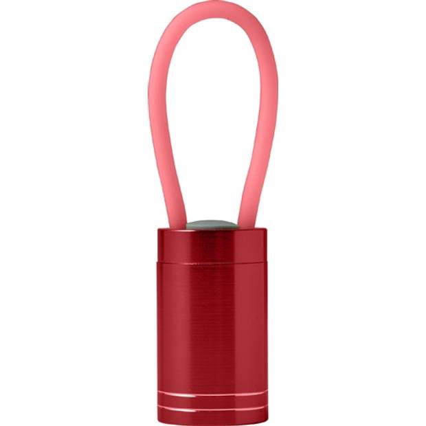 GALIMO Malá hliníkva LED baterka, červená GALIMO Malá hliníkva LED baterka, červená