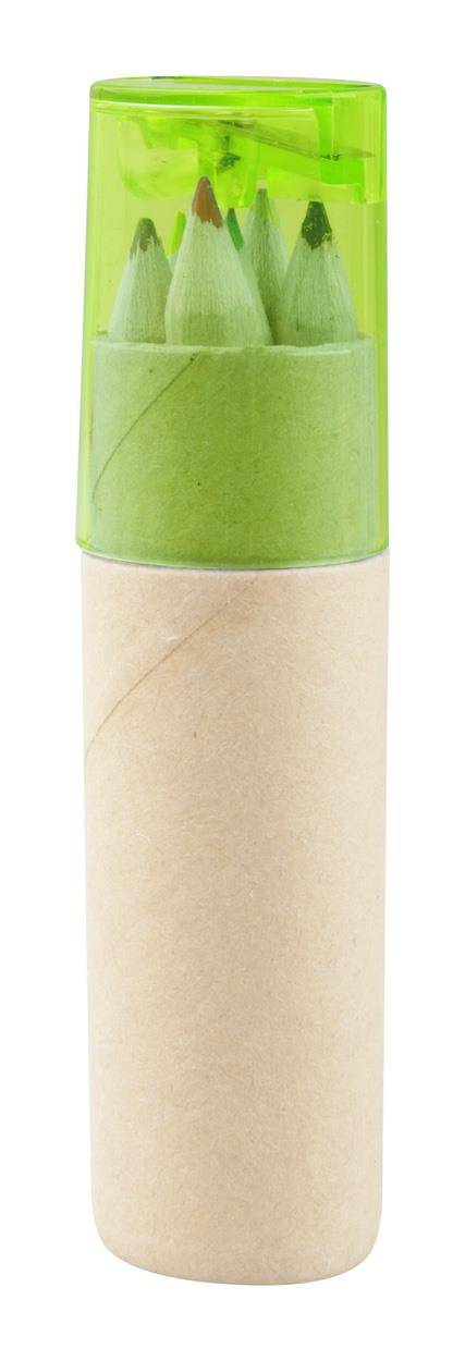 Gallery 6 sada farbičiek, zelená