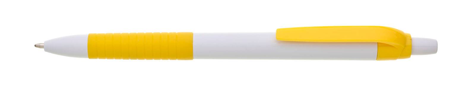 GAMA guľôčkové pero plast, žltá