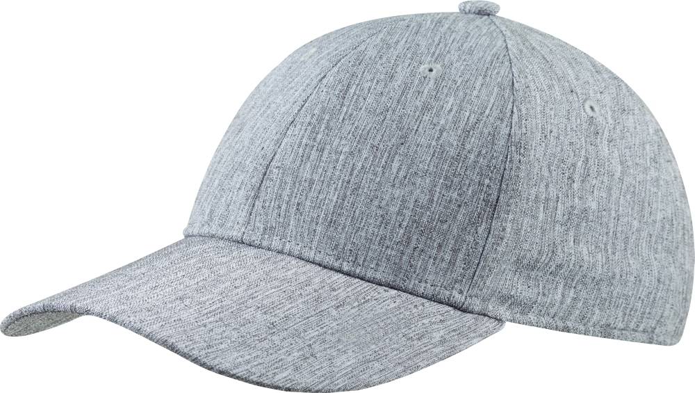 GARETA Športová šesťpanelová čiapka, šedá