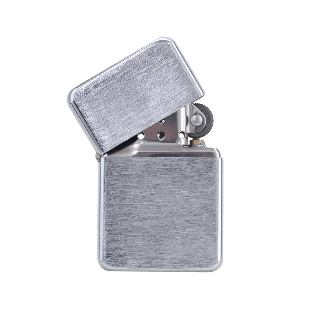 Gasolight benzínový zapaľovač, sivá Silver