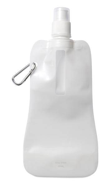 GATES skladacia fľaša na vodu, biela