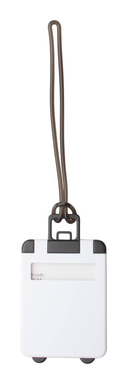 Glasgow visačka na batožinu, biela