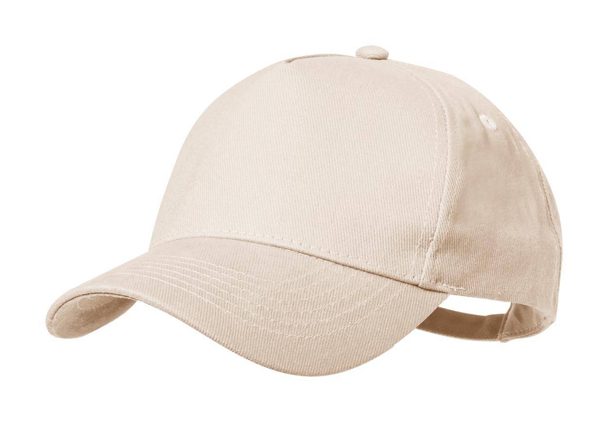 Gleyre baseballová čiapka, hnedá natural