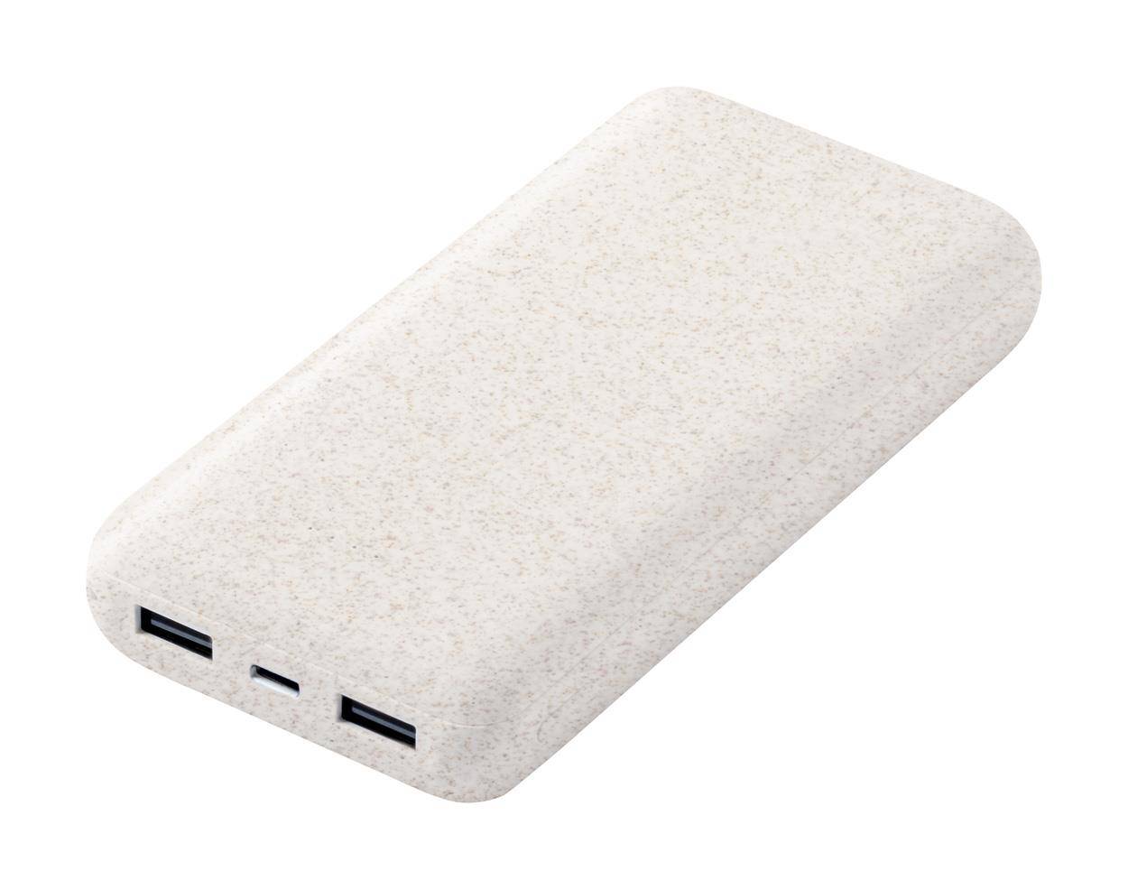 Golblum power banka, hnedá natural