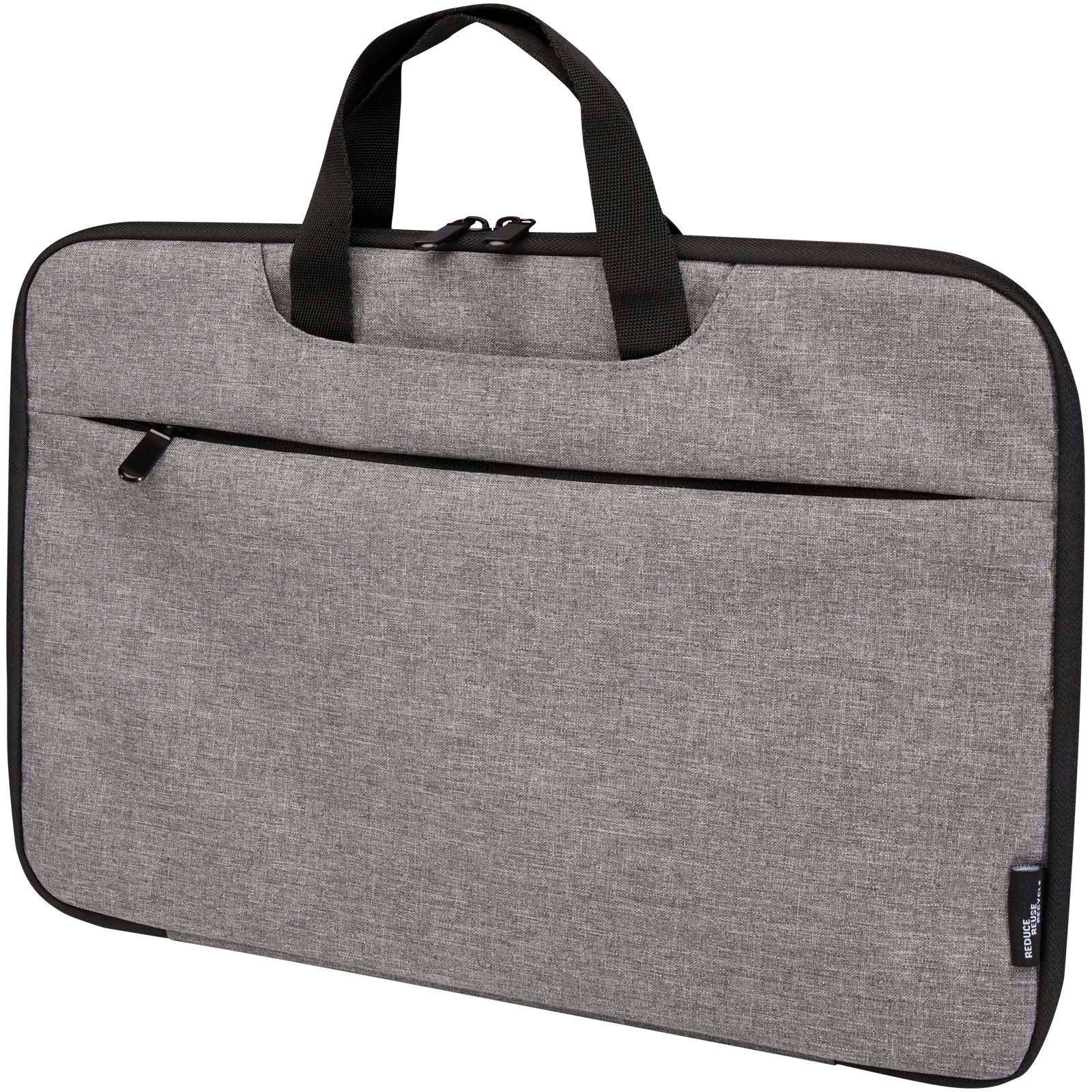 GRS recyklovaný obal na notebook 2 v 1, 3 l Libra, sivá Heather